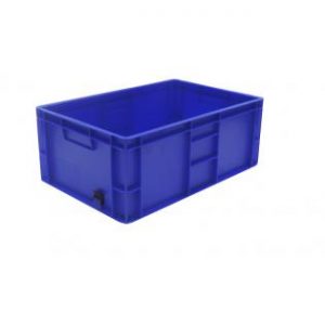 profile handles nesting high value clothing secure box automotive groceries goods distribution food safe polypropylene plastic reusable rtp storage flow stack nesting baskets distribution black recycled nesting euro stacker stacking container www.storageflow.co.uk logo storage flow blue